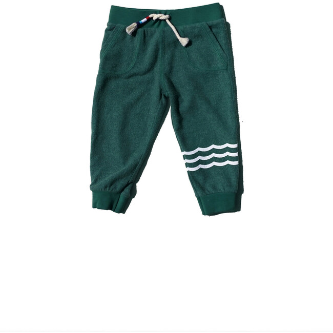 Waves Hacci Jogger, Emerald - Sweatpants - 1