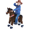Chocolate Brown Horse, Medium - Ride-On - 2 - thumbnail