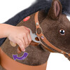 Chocolate Brown Horse, Medium - Ride-On - 3