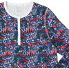 Navy Women's Pajamas, Holly Jolly Jungle - Pajamas - 2