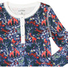Navy Kids Pajamas, Holly Jolly Jungle - Pajamas - 3