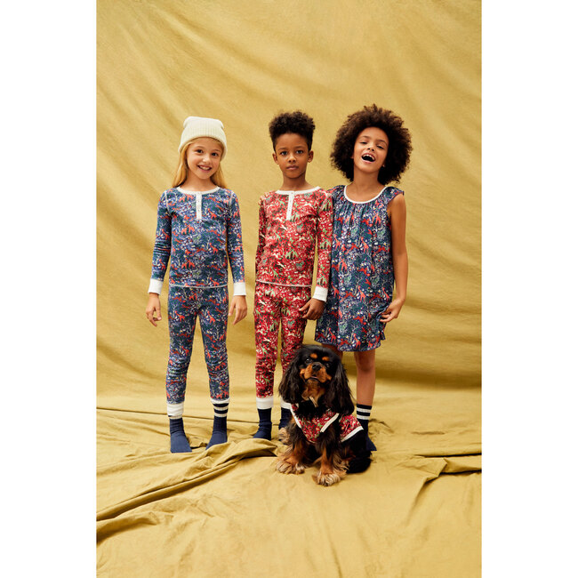 Red Dog Pajamas, Holly Jolly Jungle - Dog Clothes - 4