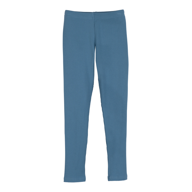 Reese Ribbed Legging, Robin Blue - Leggings - 1