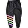 Adult Joggers, Neon Stripe - Sweatpants - 1 - thumbnail