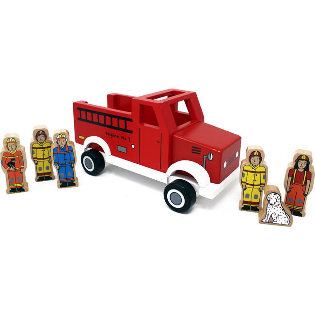To The Rescue Magnetic Fire Truck