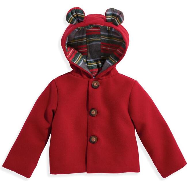 Mouse Coat, Red with Kingston - Jackets - 1