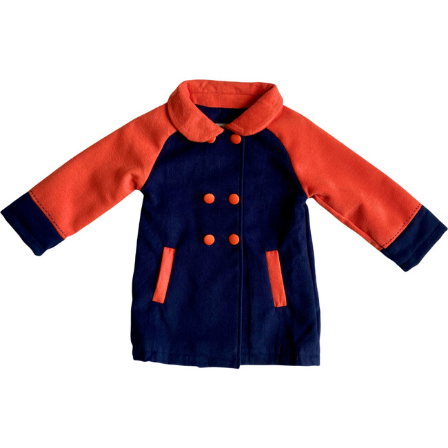Vita Coat, Navy - Coats - 1
