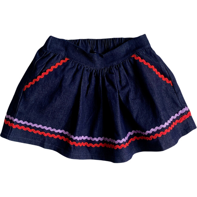Maybelle Skirt, Denim - Skirts - 1