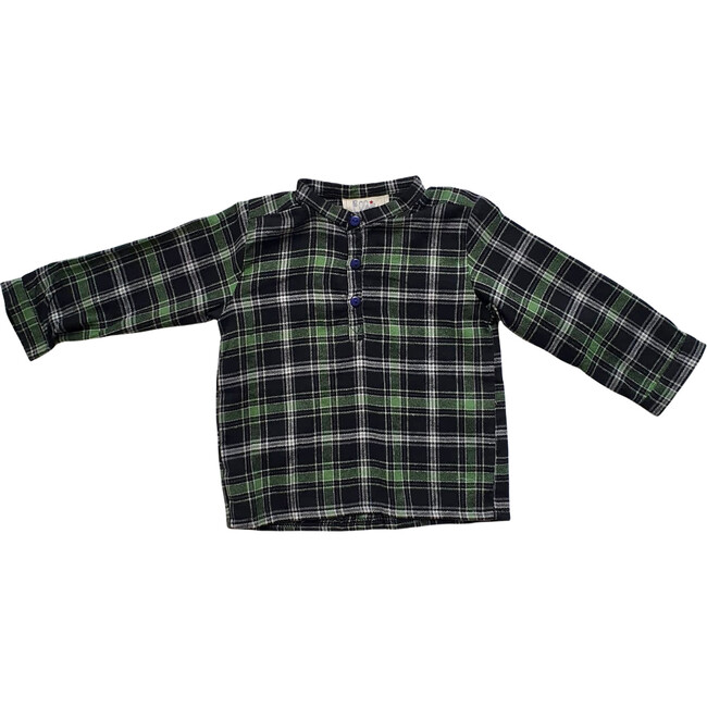 Hector Shirt , Green & Black - Shirts - 1