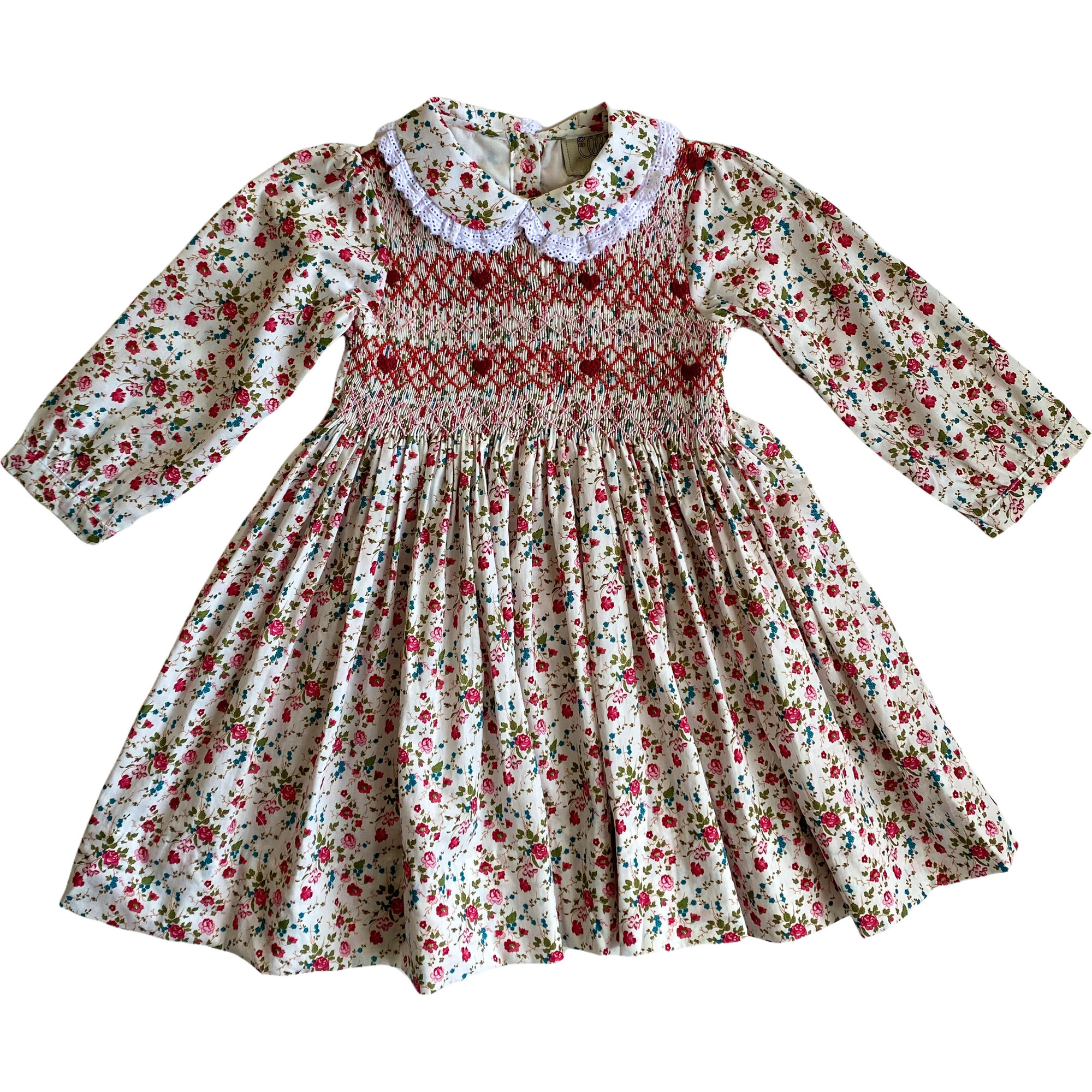 Valentina Dress, Red - Dresses - 1