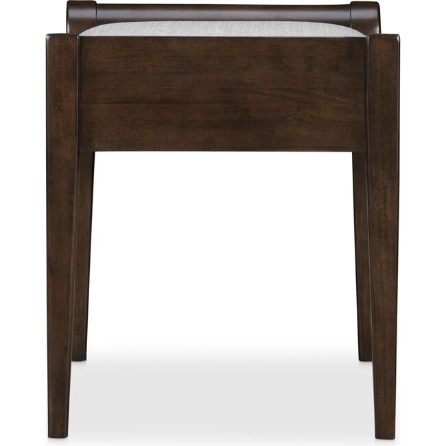 Chelsea Square Modern Desk Stool, Raisin - Desk Chairs - 4