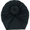 Classic Knot Headwrap, Black - Hats - 1 - thumbnail