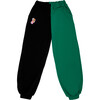Balloon Sweatpants, Candy Bar Black/Green - Sweatpants - 1 - thumbnail