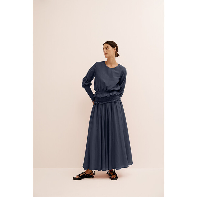 Women's Lenny Skirt, Deep Blue - Skirts - 2