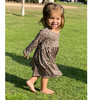 UPF 50+ Lumi Long Sleeve Tee Dress, Luxxe Leopard - Dresses - 2