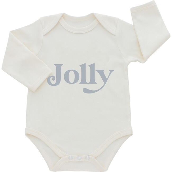 Jolly Long Sleeve Cotton Holiday Onesie