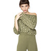 Women's Tammie Top, Sage - Sweaters - 1 - thumbnail
