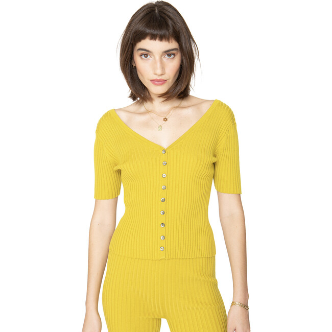 Women's Connie Cardigan, Dandelion