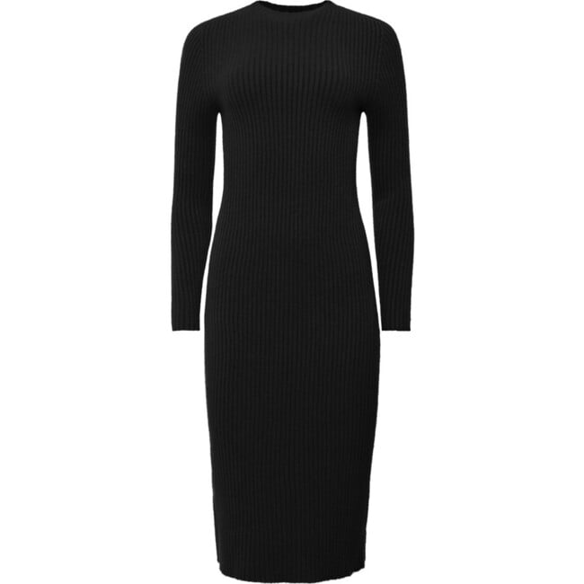 Women's Malia Sweater Dress, Noir