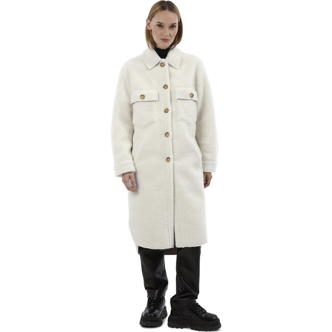 Women's Wes Shacket, Ivory