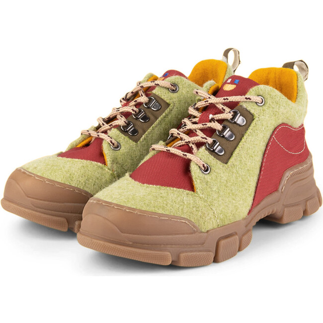 Bamboo.Bordeaux Chunky Runners, Multi-color