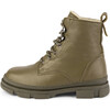 Olive Combat Boots, Olive - Boots - 1 - thumbnail