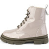 Beige Combat Boots, Beige - Boots - 1 - thumbnail