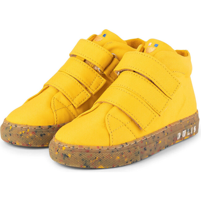 Mustard Eco Strap Mid Sneaker, Mustard