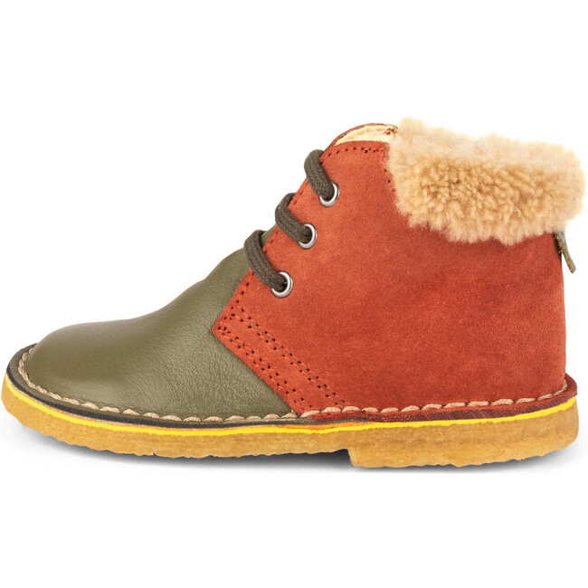 Olive.Muskat Desert Boots, Multi-color