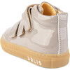 Beige Strap Mid Sneakers, Beige - Sneakers - 3