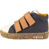 Crude.Dark Grey Eco Strap Mid Sneaker, Multi-color - Sneakers - 1 - thumbnail