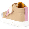 Beige Eco Strap Mid Sneaker, Beige - Sneakers - 2
