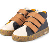 Crude.Dark Grey Eco Strap Mid Sneaker, Multi-color - Sneakers - 3