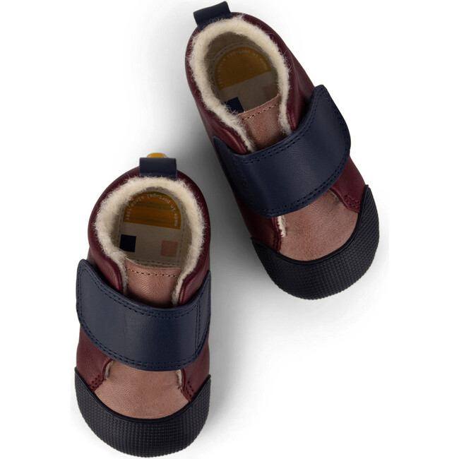 Dark Nude.Bordeaux Strap Chukkas, Multi-color - Loafers - 4