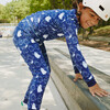 Dahl Halloween Pajama Set, Ghosts - Pajamas - 2