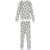 Dahl Halloween Pajama Set, Skeleton Skater - Pajamas - 3