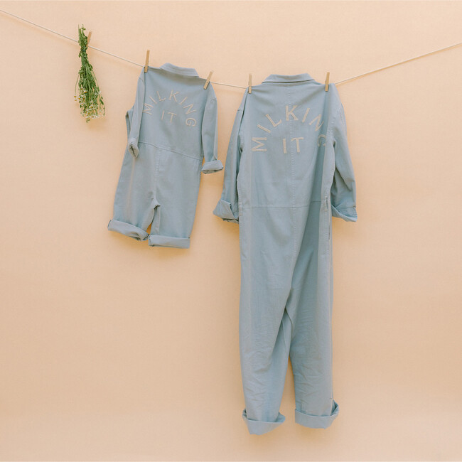 Milking It Overalls, Blue - Overalls - 6