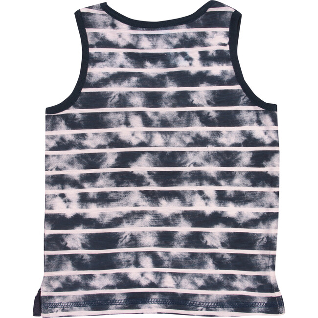 Harley Burnout Stripe Tank, Navy - Shirts - 2