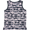 Harley Burnout Stripe Tank, Navy - Shirts - 2