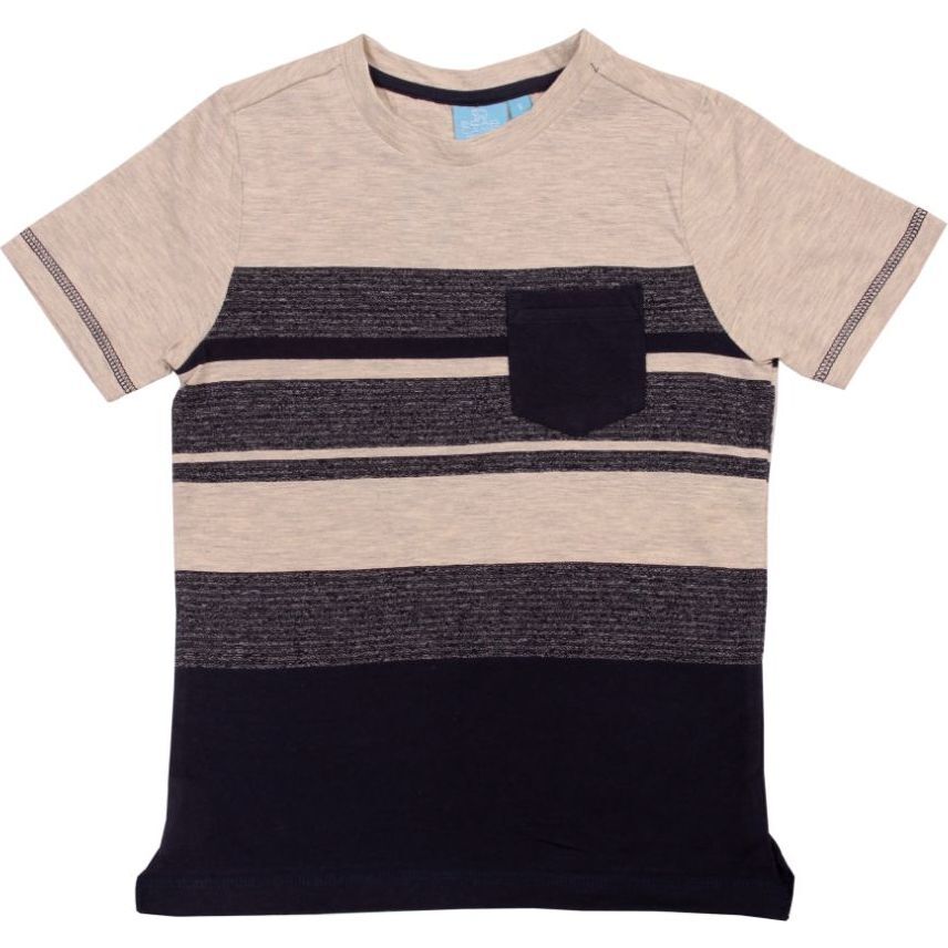 Zeke Yarn Dye Pocket Henley, True Navy - Tees - 1