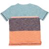 Sidney Yarn Dye Tee, Light Capri - Tees - 2
