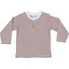 Corey Long Sleeve Tee, Oatmeal - Tees - 1 - thumbnail