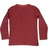 Corey Long Sleeve Tee, Cream Berry - Tees - 3