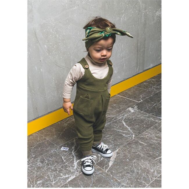 Overalls Outfit, Khaki Green
