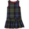 Cameron Drop Waist Dress, Lochaber Tartan - Dresses - 1 - thumbnail
