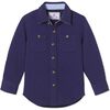 Grant Shirt Quilted Jacket, Blue Ribbon - Shirts - 1 - thumbnail