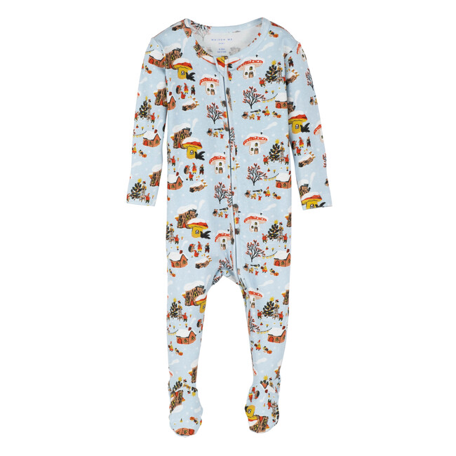 Baby Sawyer Zip Footie Pajama, Family