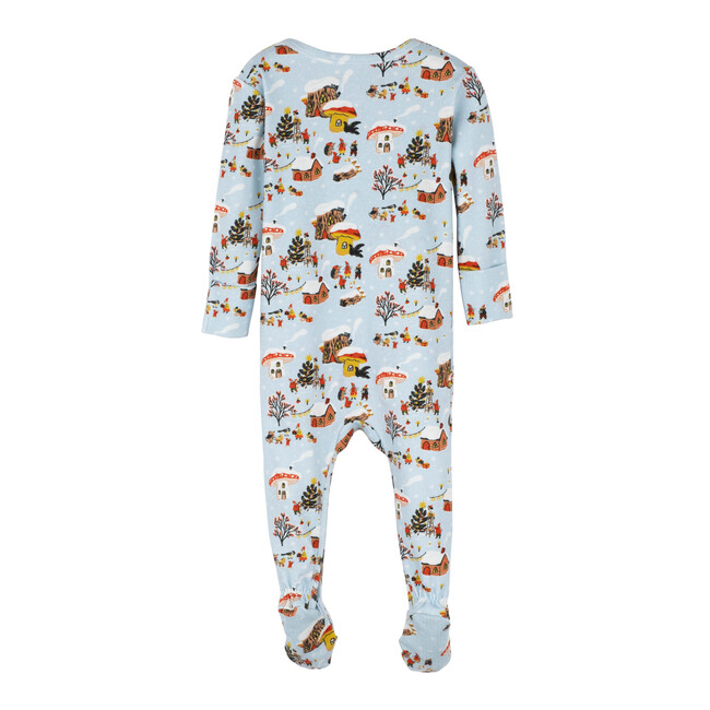 Baby Sawyer Zip Footie Pajama, Family