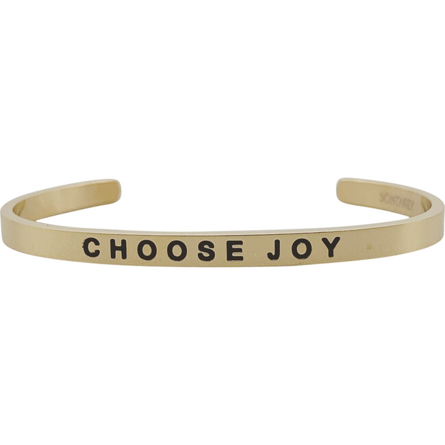 Baby & Child "Choose Joy" Bracelet, Gold