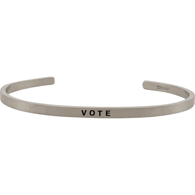 *Exclusive* Women's Vote Bracelet, Silver